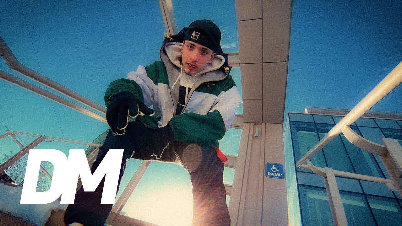 DMTV crew behind the scenes on a shoot in Toronto.
